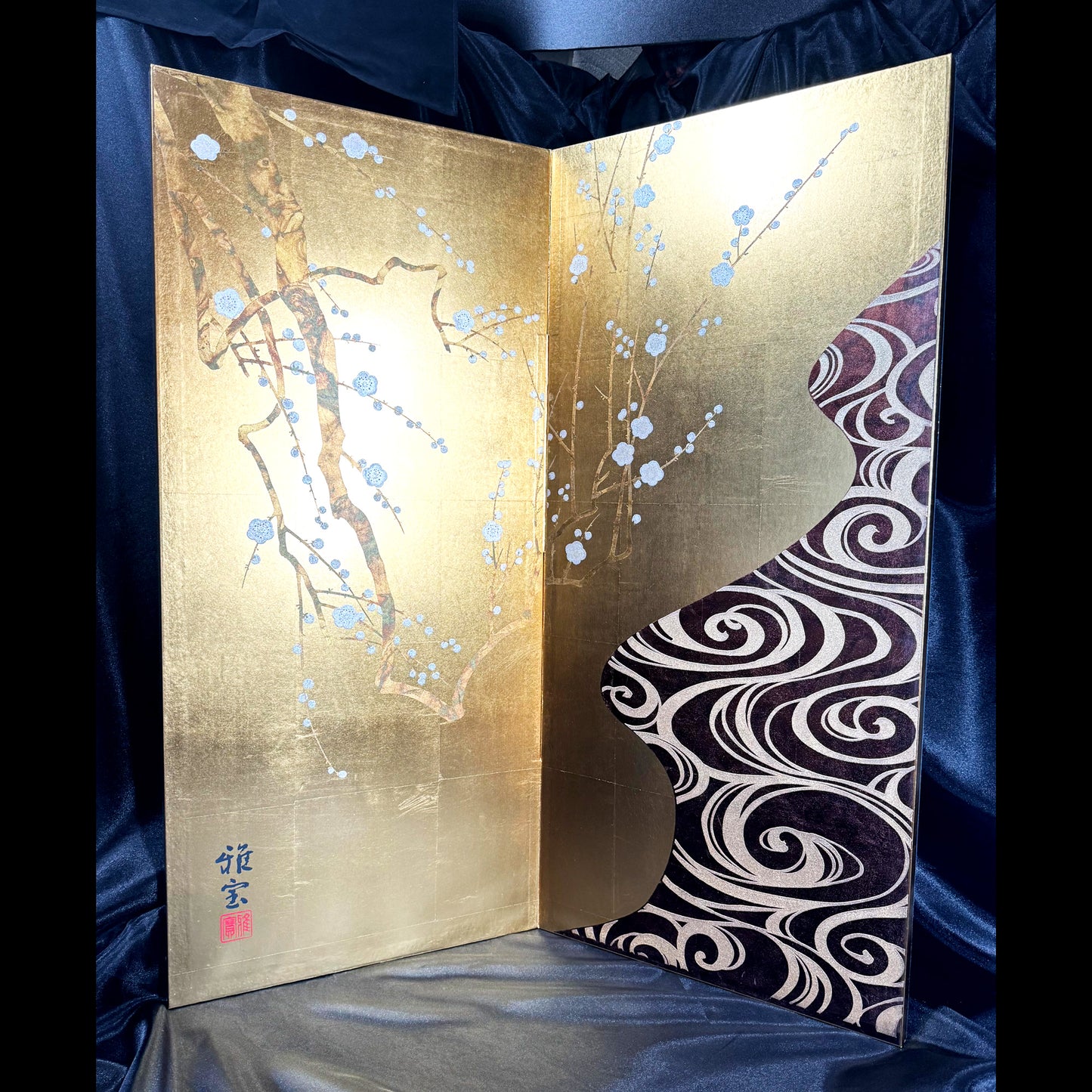 Byōbu Folding Screen by Gahō 01