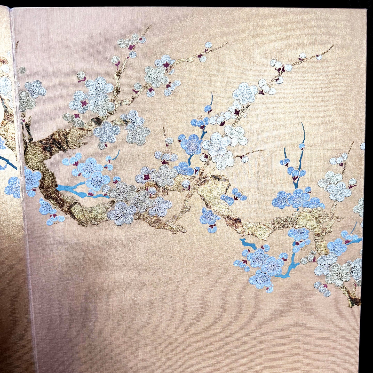 Byobu Folding Screen “Plum Blossoms” by Gaho 02