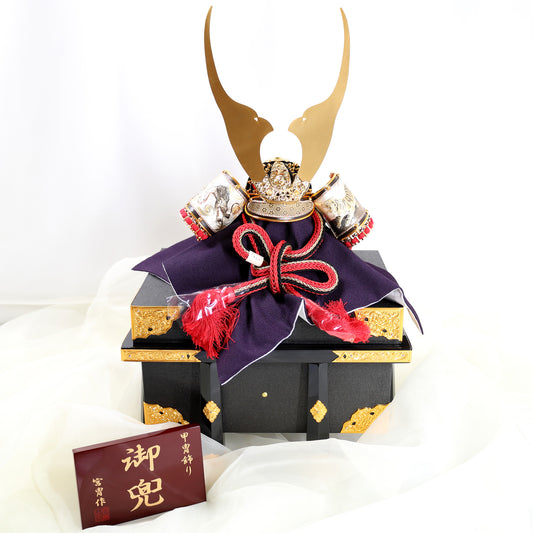 Dragon & Tiger Kabuto Helmet by Miyachu 01