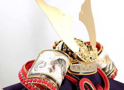 Dragon & Tiger Kabuto Helmet by Miyachu 03