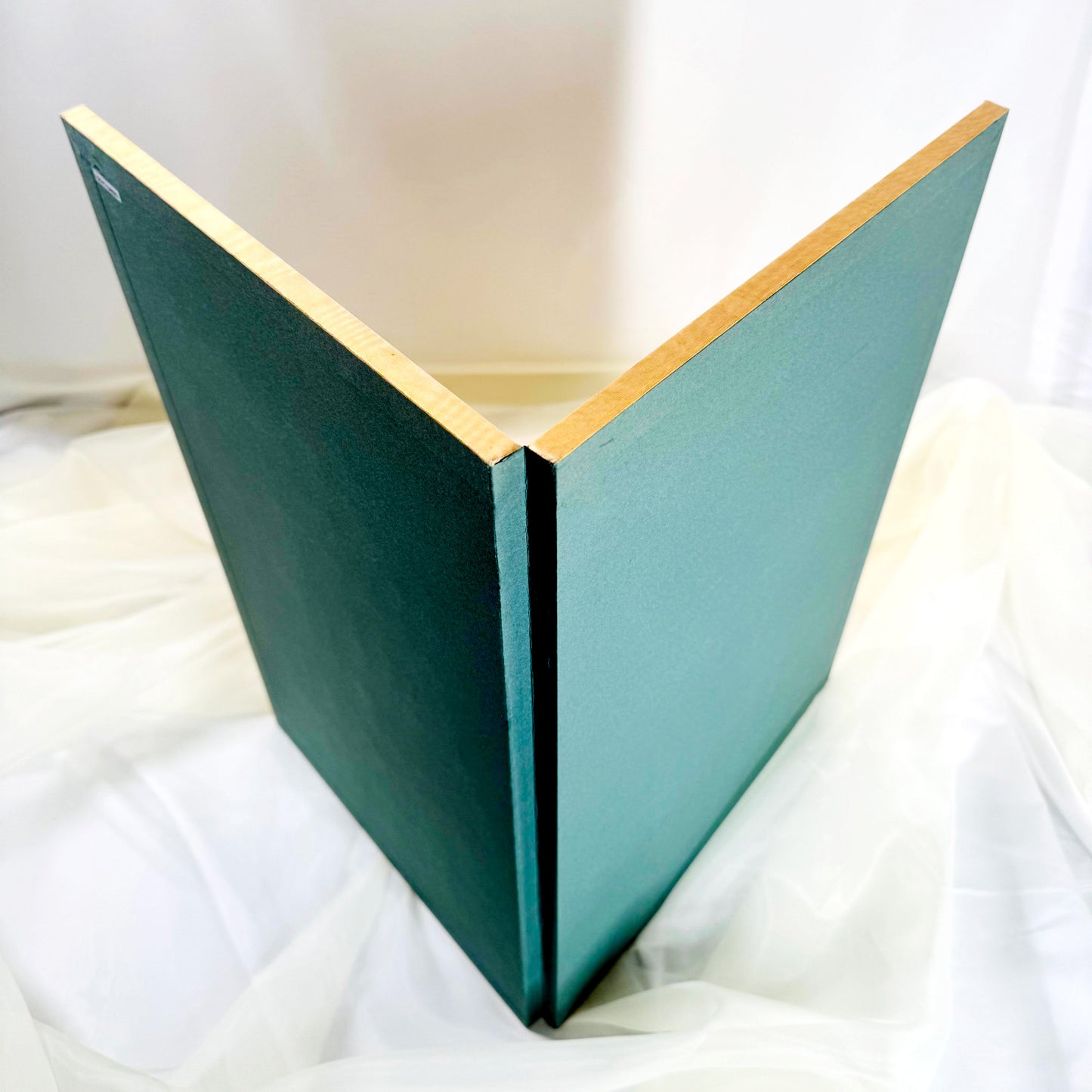 Gold-Toned Folding Screen Byobu (2-Panel) 04