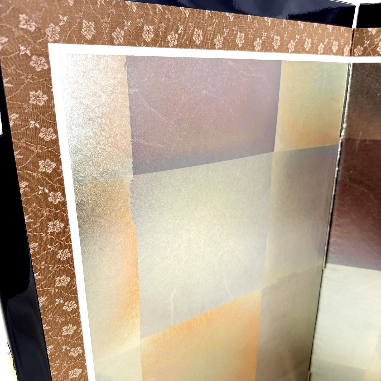 Modern Multi-Color Foil Folding Screen 04