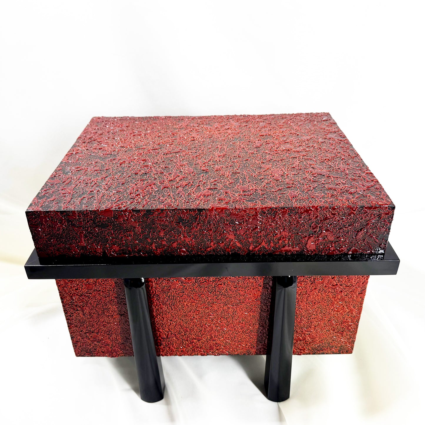 Samurai Armor Set by Master Armorer Taketo Ogata – Display Yoroi with Storage Base 07