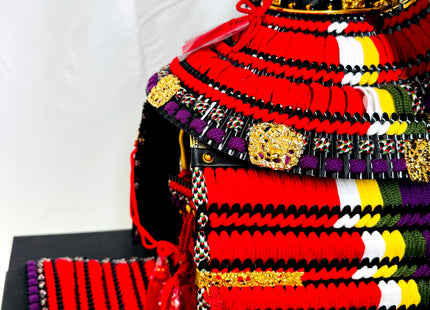Samurai Armor Yoroi Display by Bushu Tensei | Special Edition with Storage Base 08