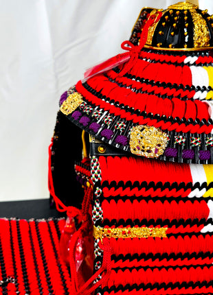 Samurai Armor Yoroi Display by Bushu Tensei | Special Edition with Storage Base 08