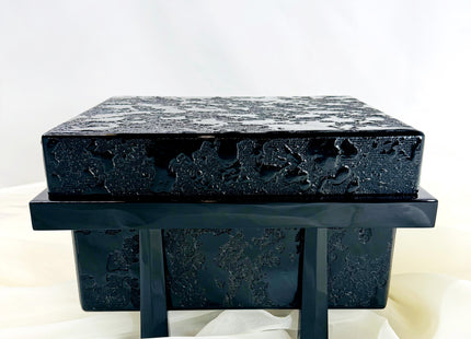 Samurai Kabuto Helmet Display by Master Artisan Tatsuhiro | With Lacquered Base 06
