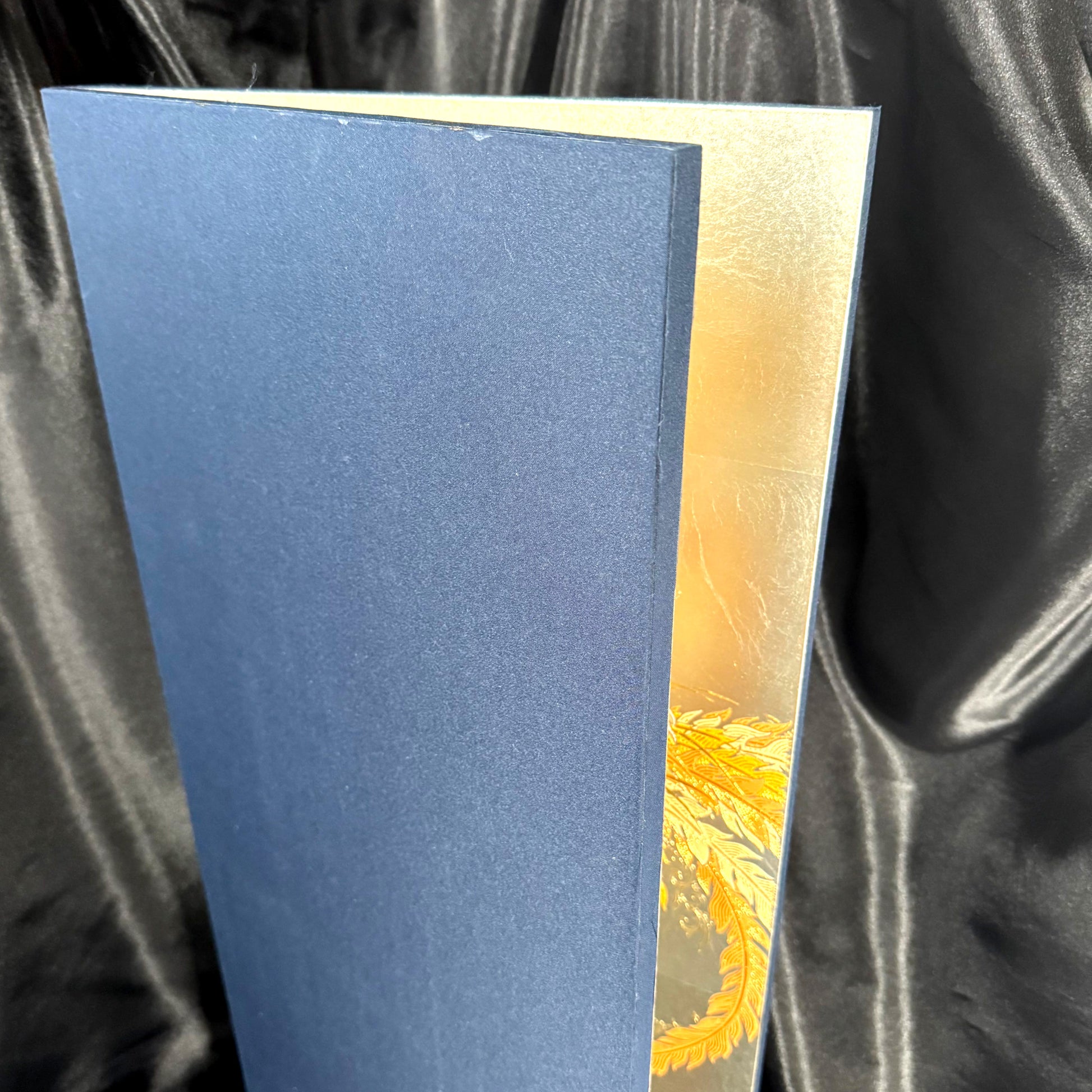 Silver Leaf Folding Screen with Phoenix Motif 05