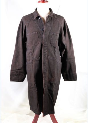 Mud-Dyed Denim Jacket - Long