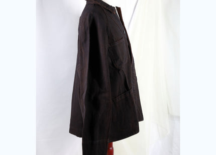 Amami Mud Dyed Cotton Denim Work Jacket