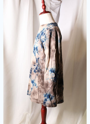 Amami Mud & Indigo Dyed Long Sleeve T-Shirt (Tie-Dye / XL)