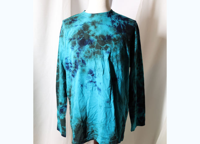 Amami Mud & Indigo Dyed Long Sleeve T-Shirt (Tie-Dye / XXL)