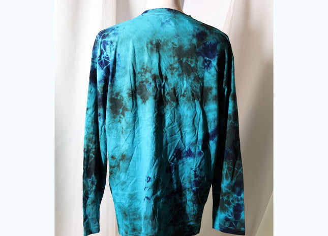 Amami Mud & Indigo Dyed Long Sleeve T-Shirt (Tie-Dye / XXL)