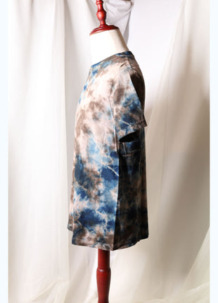 Amami Mud & Indigo Dyed T-Shirt (Tie-Dye / S)