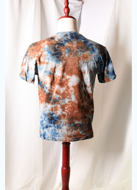 Amami Mud & Indigo Tie-Dye T-Shirt (Earth & Indigo / S)