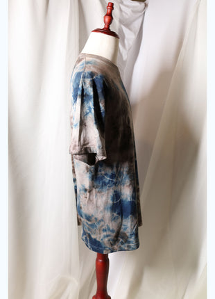 Amami Mud & Indigo Tie-Dye T-Shirt (Tie-Dye / XL)