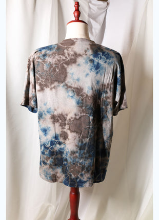 Amami Mud & Indigo Tie-Dye T-Shirt (Tie-Dye / XL)