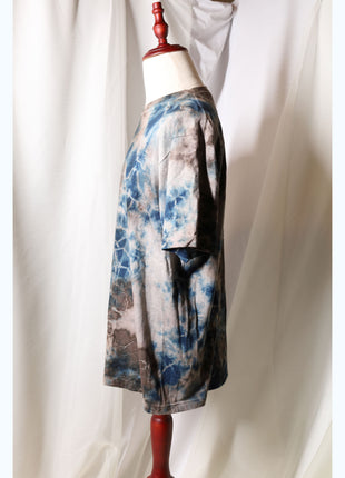 Amami Mud & Indigo Tie-Dye T-Shirt (Tie-Dye / XL)