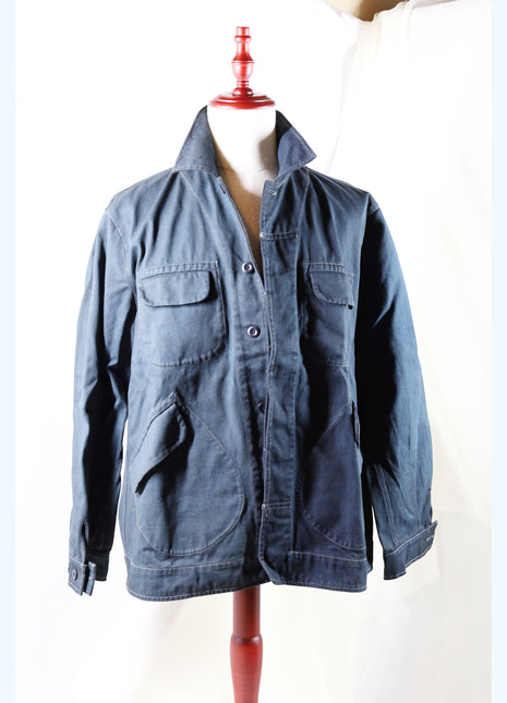 Mud-Dyed Denim Jacket - Short