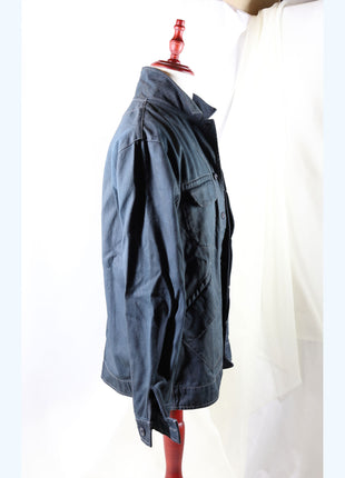 Mud-Dyed Twill Jacket - Short