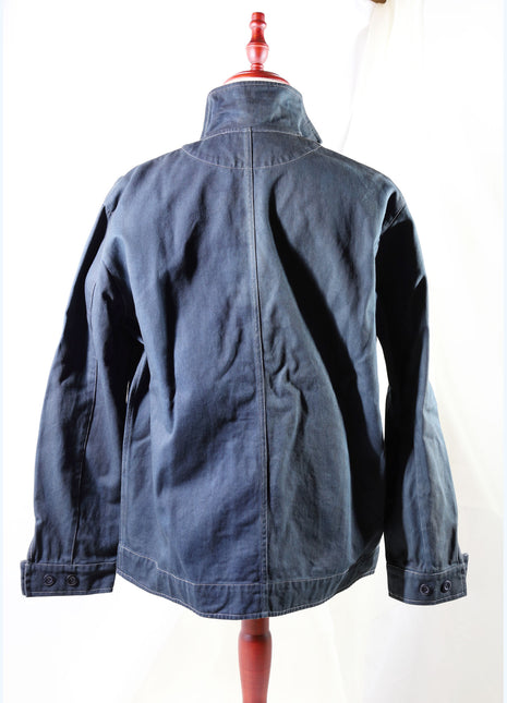 Mud-Dyed Twill Jacket - Short
