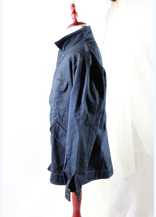 Mud-Dyed Twill Jacket - Short