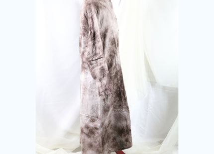 Amami Mud Tie-Dyed Linen Long Shirt / Tunic